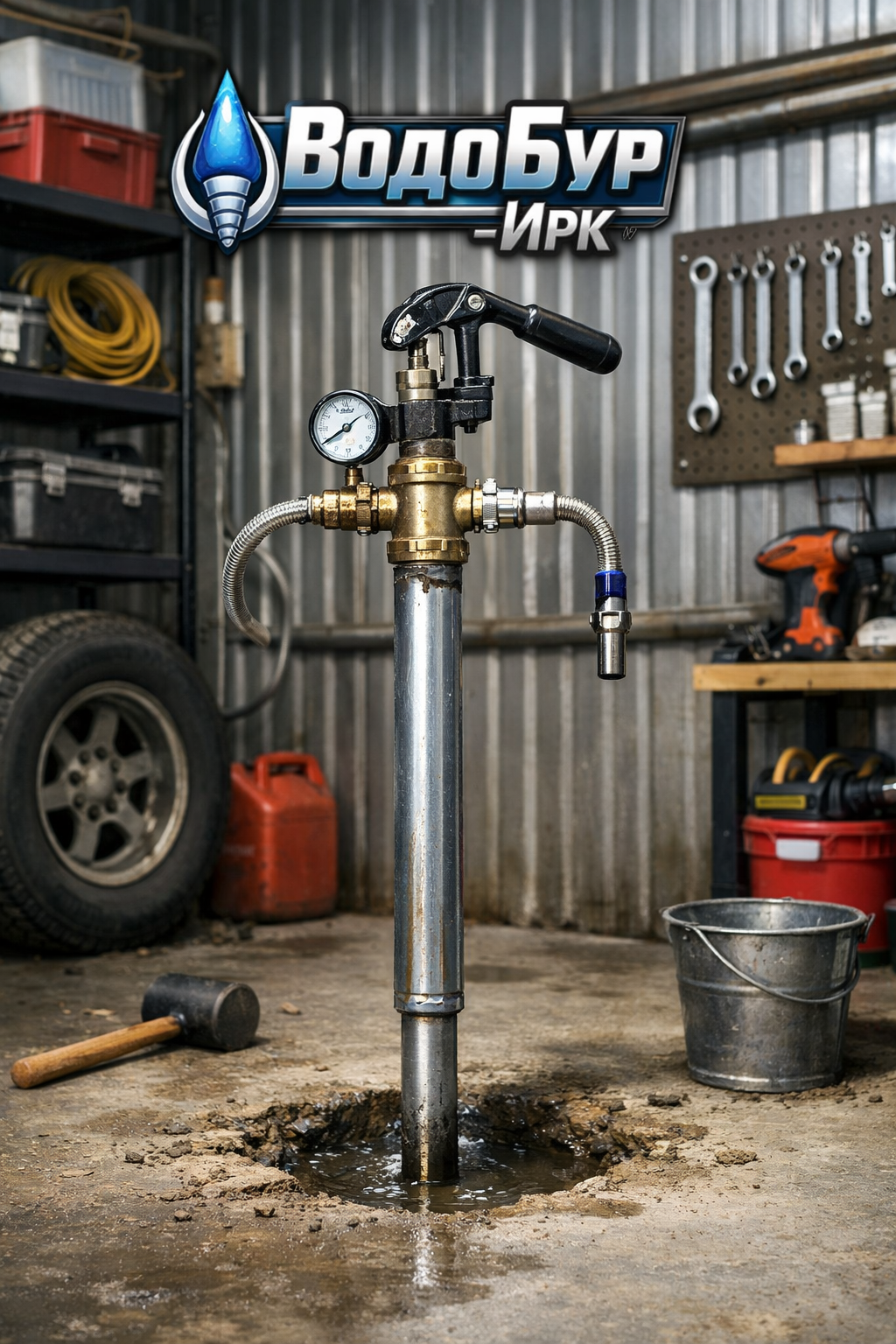 Колодец в гараже