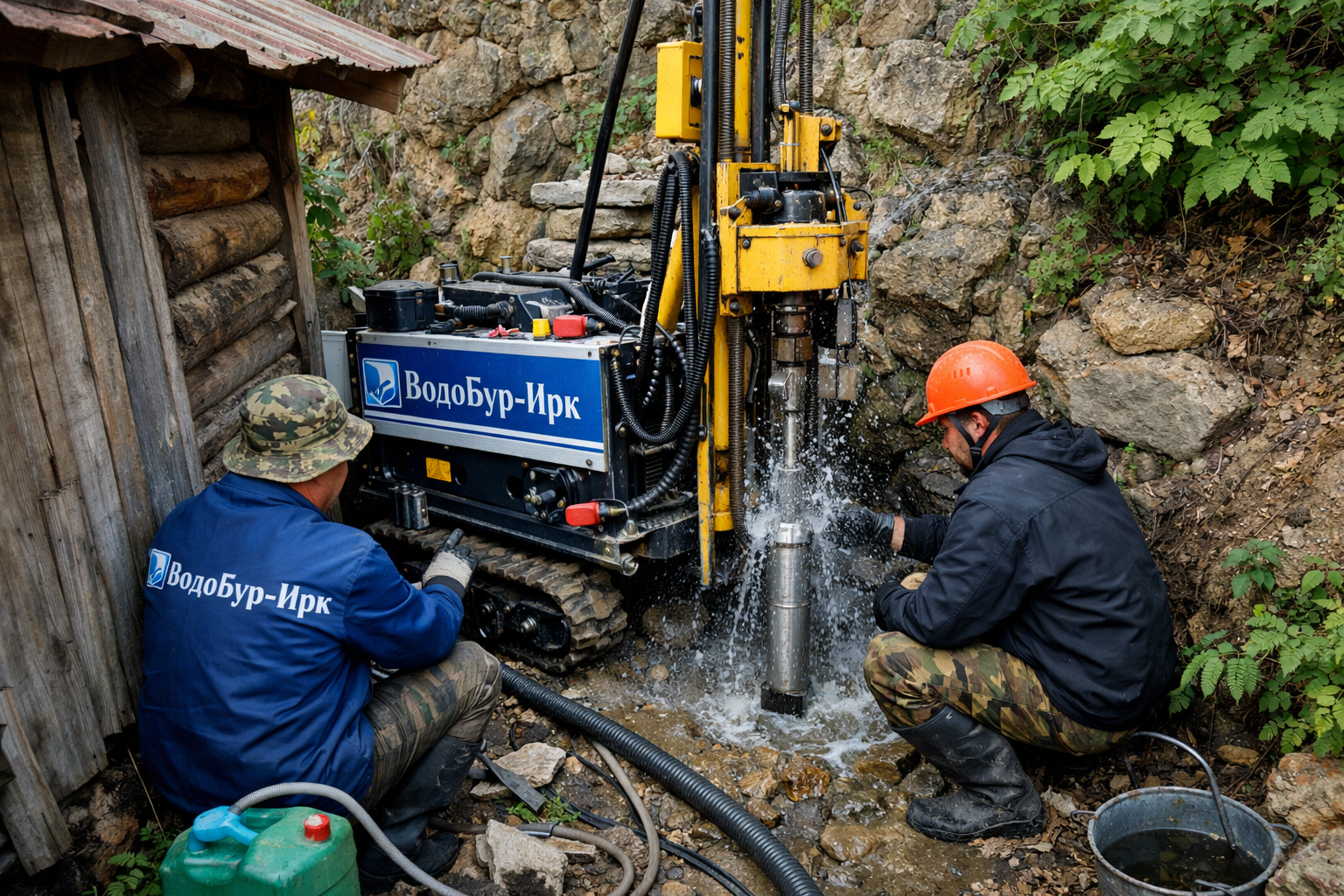 Малогабаритное бурение